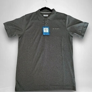 Men’s SIZE SMALL COLUMBIA OMNI WICK POLO IN GRAY NEW